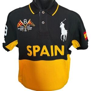Polo Ralph Lauren  Spain #8 Big Pony Polo Shirt Short Sleeve
